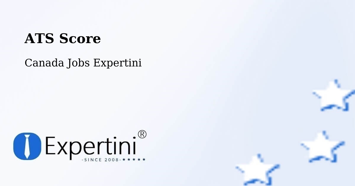 Resume ATS Score & Job Description Match Tool – Aurora - Canada Jobs Expertini